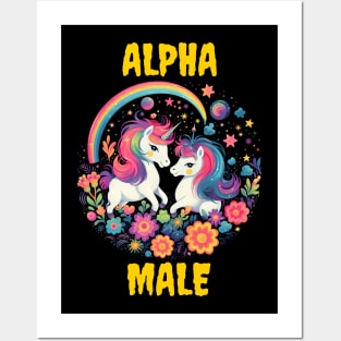 Alpha male Posters and Art